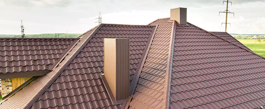 Residential Chimney Flashing Restoration in Delray Beach, FL