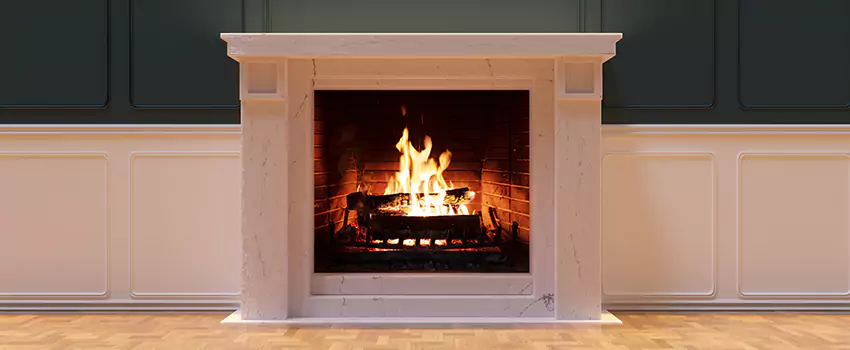 Open Flame Wood-Burning Fireplace Installation Services in Delray Beach, Florida