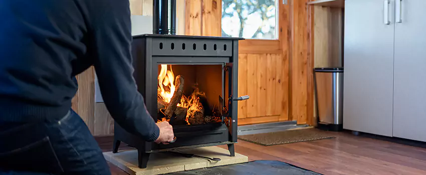 Open Hearth Wood Fireplace Installation in Delray Beach, FL
