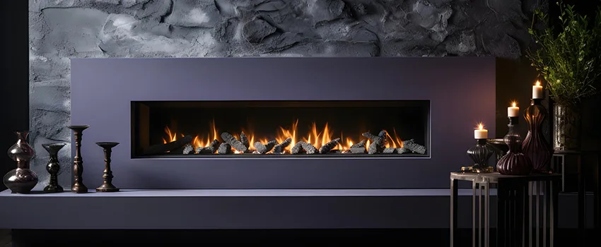 Ember Bed for Ventless Gas Fireplace in Delray Beach, FL